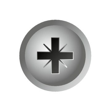 3 торсионные инструментальные насадки Pozidriv PZ 1/25 мм (628517000)