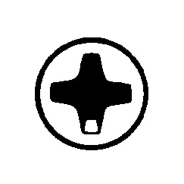 Инструментальная насадка Phillips разм. 3/ 89 мм (624458000)