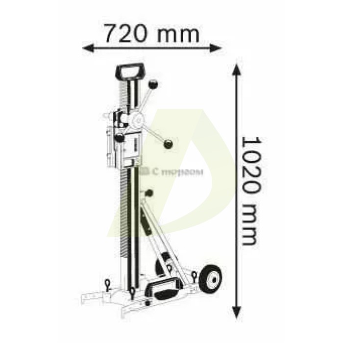 Стійка для алмазного буріння Bosch S 500 A (601190025) Стійка для алмазного буріння Bosch S 500 A (601190025)