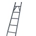 Лестница односторонняя диэлектрическая ЗІО ДСОП-4, 1 секция, 11 ступ., 4 м (48230400)