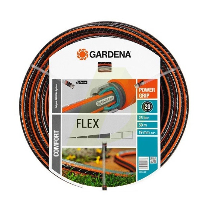 Шланг GARDENA Flex 9х9, 3/4", 50 м (18055-20.000.00) Шланг GARDENA Flex 9х9, 3/4", 50 м (18055-20.000.00)
