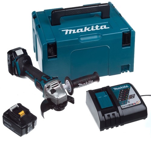 Акумуляторна кутова шліфмашина MAKITA DGA 504 RTJ