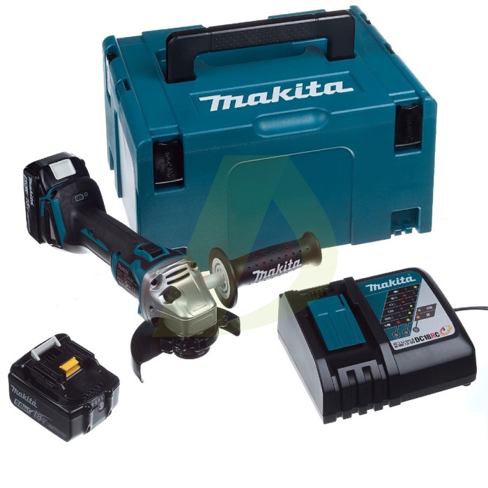 Акумуляторна кутова шліфмашина MAKITA DGA 504 RTJ Акумуляторна кутова шліфмашина MAKITA DGA 504 RTJ