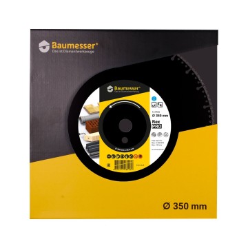 Круг алмазний вiдрiзний 1A1RSS V 350x3,5/2,5x6x25,4 Pro Rex