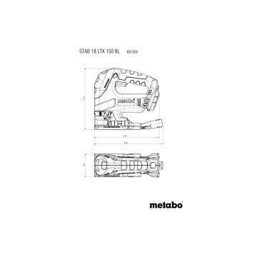 STA 18 LTX 100 Аккумуляторный лобзик