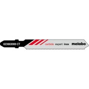 3 пилкових полотна для лобзиків «expert inox», 57/ 1,4 мм (623663000)