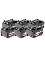 Комплект з 6 акумуляторних блоків Li-Power 18 В – 4,0 А·год (625151000)