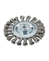 Круглая щетка 125x0,5x10 мм/M 14, сталь, плетеная (626771000)