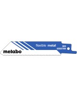 5 пилкових полотен для шабельних пилок «flexible metal», 100 x 0,9 мм (628267000)