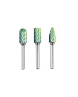 Комплект фрез из твердых сплавов, 3 предмета, «professional premium» (628594000)