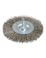 Кругла щітка 75x0,3 мм/ 6 мм, високосортна сталь, хвиляста (630550000)