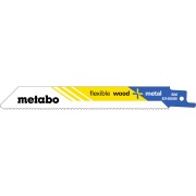 25 пилкових полотен для шабельних пилок «flexible wood + metal», 150 x 0,9 мм (628246000)