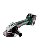 W 18 L BL 9-125 Акумуляторна кутова шліфувальна машина