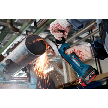 Аккумуляторная угловая шлифмашина BOSCH GWS 18-125 V-LI (060193A307)