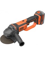 Аккумуляторная угловая шлифмашина BLACK+DECKER BCG720M1