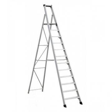 Стремянка односторонняя алюминиевая ELKOP SHRP 812, 1 секция, 12 ступ., 3,5 м (36252)