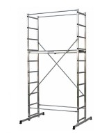 Вышка-тура алюминиевая ELKOP RULE, 2 секции, 10 ступ., 3,9 м (38062)