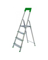 Стремянка односторонняя алюминиевая ELKOP ALW 404 P, 1 секция, 4 ступ., 1,4 м (38771)