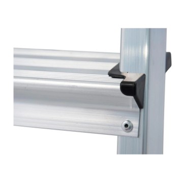 Стремянка односторонняя алюминиевая KRAUSE Safety, 1 секция, 5 ступ., 1,8 м (126337)