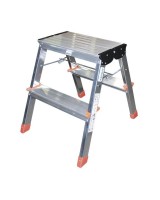 Драбина двостороння алюмінієва KRAUSE Treppy, 2 секції, 2 сход., 0,5 м (130020)