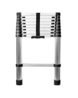 Лестница телескопическая односторонняя алюминиевая STARK STS, 1 секция, 11 ступ., 3,2 м (525132002)