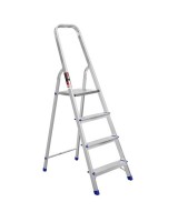 Стремянка односторонняя алюминиевая STARK SALW404, 1 секция, 4 ступ., 0,8 м (525140101)