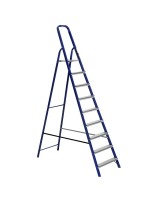 Стремянка односторонняя металлическая STARK SMLW509, 1 секция, 9 ступ., 2,4 м (525190207)