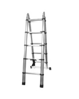 Драбина телескопічна двостороння, шарнірна, алюмінієва STARK STSD, 2 секції, 5 сход., 1,6 м (525216003)