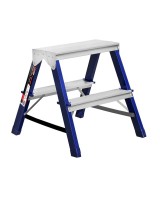 Драбина двостороння металева STARK SMDHR 402, 2 секції, 2 сход., 0,3 м (525220300)