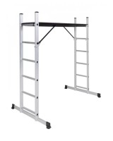 Підмостя алюмінієве VULKAN 7736, 2 секції, 6 сход., 1,5 м (39275)