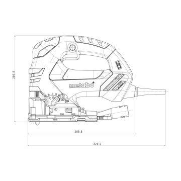 Електричний лобзик METABO STEB 140 PLUS (601404500)