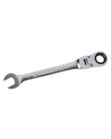 Ключ комбинированный с карданом и трещоткой KING TONY 373010M, 10 мм