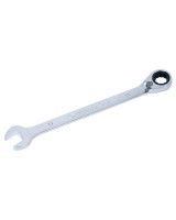 Ключ комбинированный с трещоткой и переключателем KING TONY 373211M, 11 мм