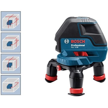 Линейный лазер BOSCH GLL 3-50 Professional (0601063802)