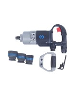 Пневматичний гайковерт KING TONY 3/4" 2170 Нм, в комплекті 3 торцеві головки (P33671-160B)