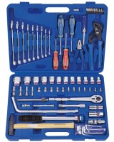 Набір інструментів універсальний KING TONY 7075MR, 75 од. 1/4"+1/2"