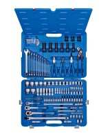 Набір інструментів універсальний KING TONY 9519MR50, 119 од. 1/4"+3/8+1/2" з бітами і ударними головками