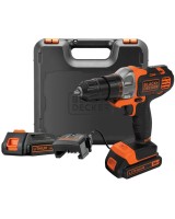 Акумуляторний шуруповерт BLACK+DECKER MT218KB