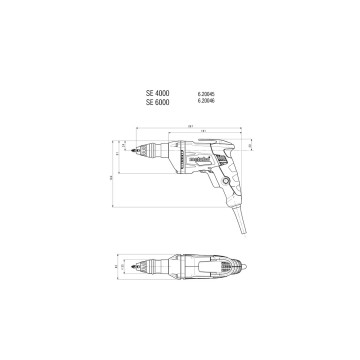 Шуруповерт METABO SE 6000 (620046000)