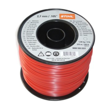 Жилка (триммерный корд) STIHL 2,7 мм х 208 м круглая (00009302227)