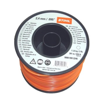 Жилка (тримерний корд) STIHL 2,4мм х 253 м кругла (00009302246)