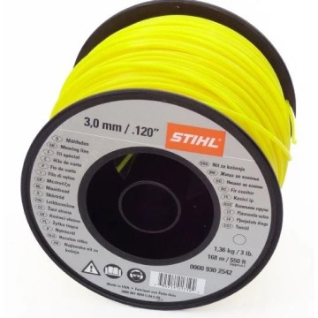 Жилка (триммерный корд) STIHL 3,0 мм х 162 м круглая (00009302542)