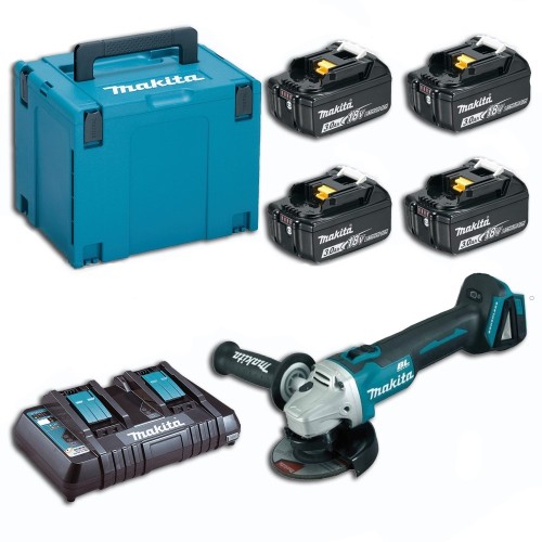 Акумуляторна кутова шліфмашина MAKITA DGA 504 (198830-2)