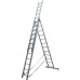 Драбина двостороння алюмінієва ELKOP VHR Hobby, 3 секції, 12 сход., 3,2-7,2 м (37492)
