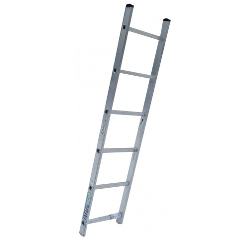 Драбина одностороння алюмінієва ELKOP VHR Hobby, 1 секція, 6 сход., 1,6 м (37487)