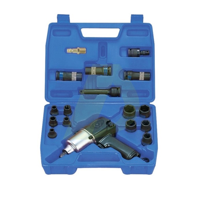 Пневматический гайковерт KING TONY 1/2" 678 Нм с головками (44116MP) Пневматический гайковерт KING TONY 1/2" 678 Нм с головками (44116MP)