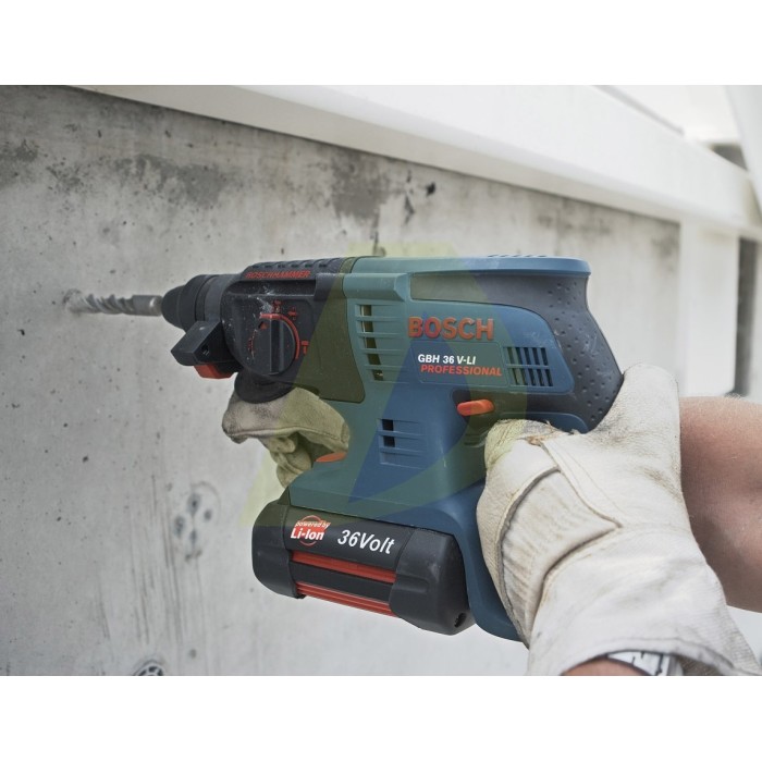 Аккумуляторный перфоратор BOSCH GBH 36 V-Li (0611900R0G) Аккумуляторный перфоратор BOSCH GBH 36 V-Li (0611900R0G)