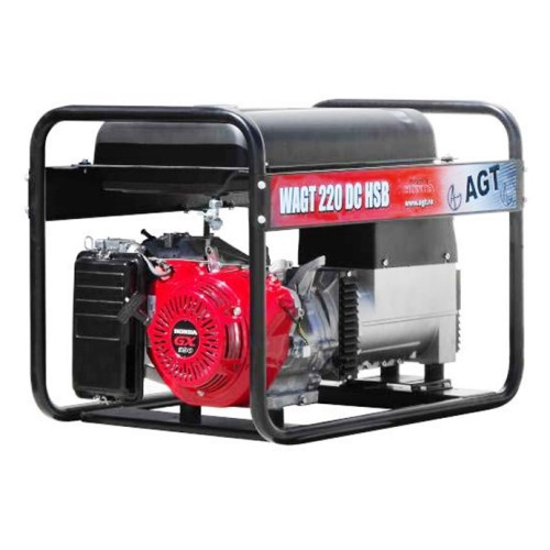 Генератор бензиновый AGT WAGT220DCHSBR26 (со сварочным модулем)