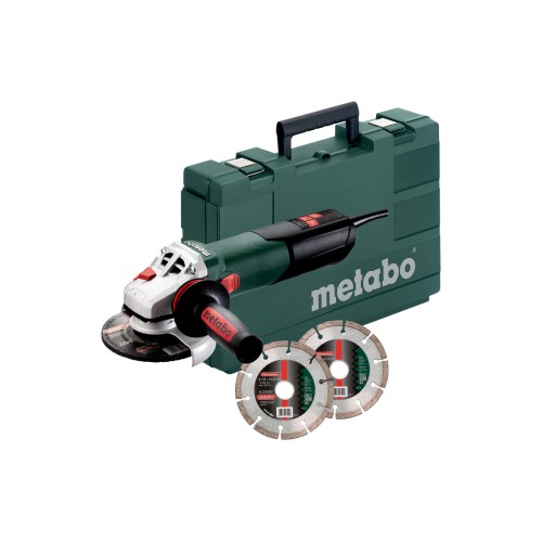 Угловая шлифмашина METABO W 12-125 Quick Set (600398510)