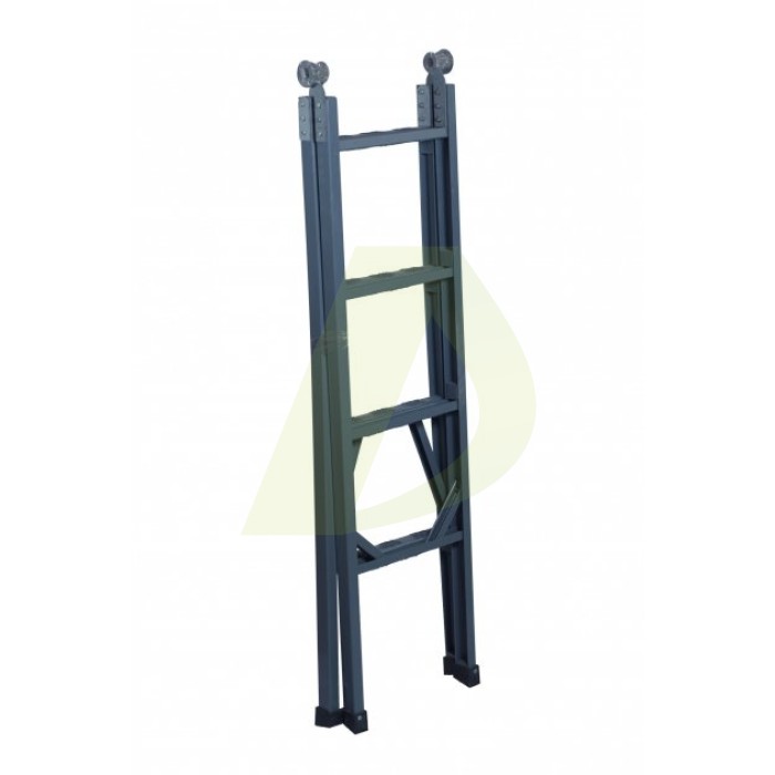 Лестница двусторонняя шарнирная, диэлектрическая ЗІО ДСПСД-3/1,5, 2 секции, 8 ступ., 3 м (48240300) Лестница двусторонняя шарнирная, диэлектрическая ЗІО ДСПСД-3/1,5, 2 секции, 8 ступ., 3 м (48240300)